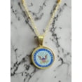 thumbnail image 6 of Officially Licensed Military Pendant Necklace in Gold or Silver, 6 of 7