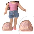 thumbnail image 3 of Accesorios de muñeca Mini mochilas de muñeca Mini BOLSA de MUÑECA para accesorios de muñeca creativo de Navidad Naranja Yotijar Portador de muñecas, 3 of 10