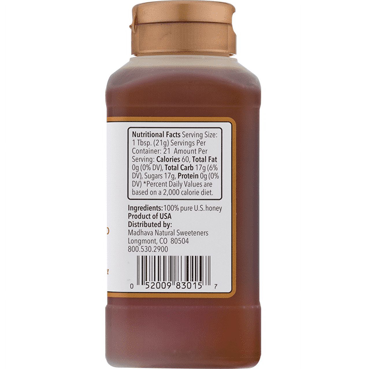 Ambrosia Honey Co. Domestic, Pure, Raw, Gently Filtered Honey, 16 fl oz