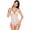 white, variant on Women One Piece Lingerie Deep V Underwear Sexy Lace Bodysuit