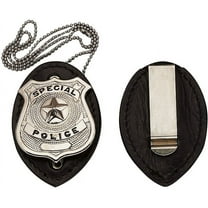 Rothco Badge Holder Clip On Leather