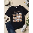 thumbnail image 1 of For Ages 12 and Under Cotton Graphic T-Shirt - Capybara Crew Neck Casual Summer Tee with Slight Stretch, 1 of 6