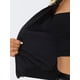 thumbnail image 5 of Chaqueta bomber de lentejuelas para mujer INSPIRE CHIC con cierre de cremallera y bolsillos ocultos, color dorado, 5 of 6