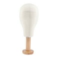 thumbnail image 3 of TISHITA 21 inch Hair s Extension Making Hats Caps Display Canvas Cover Mannequin Head, 3 of 8