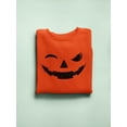thumbnail image 3 of Evil Smile Halloween Graphic - Men's Sweatshirt, 3 of 4