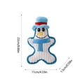 thumbnail image 3 of Nmdmisc Christmas Dog Chew Toys,Santa Claus Dolls with Fun Squeaky Sounds,Dog Rope Toys Pet Chew Toys Chew Training Toys Assorted Styles for Small Medium Large Dog,Blue, 3 of 6