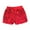 Red, variant on Cathalem Girls Sequin Shorts High Waist Sparkly Glitter Rave A-Line Hot Pants Red 5-7 Years