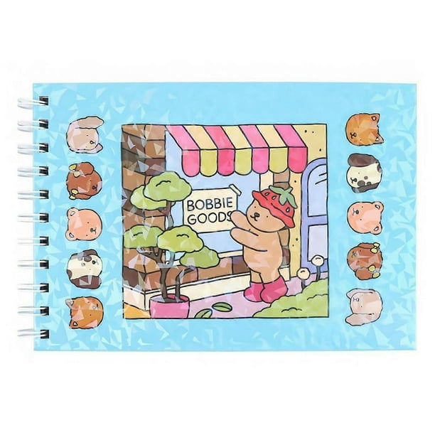 Bobbie Goods Coloring Book, Cute and Cozy Cartoon Coloring Book for Adults & Kids