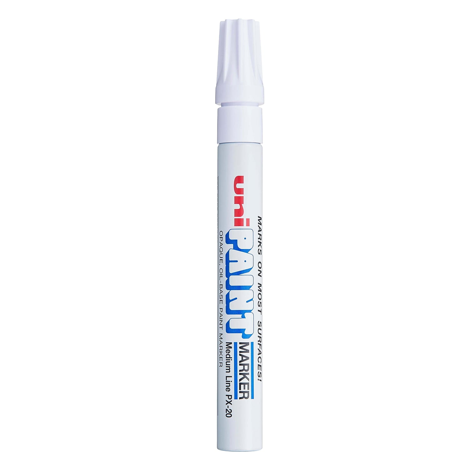 Uni Paint Marker Bullet Point White Dozen 63613DZ
