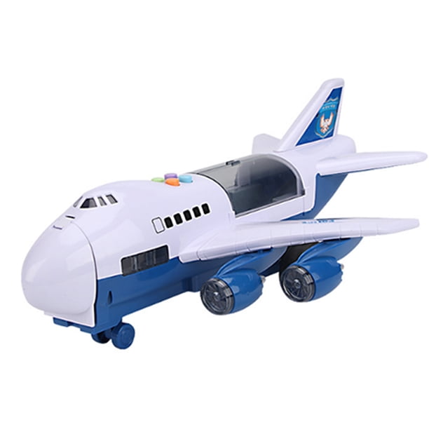 Tholdsy Modelos de aviones de aire, juguetes para niños, conjunto de transporte, juguetes educativos para niños de aleación ABS Kits de construcción modelo No.02 Tholdsy FN000088-02B