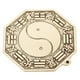 thumbnail image 2 of Feng Shui Tai-chi espejo adorno casero adorno exorcise malvado latón ornamento, 2 of 6