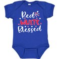 thumbnail image 3 of Inktastic 4th of July Red White Blessed Fireworks Boys or Girls Baby Bodysuit, 3 of 5