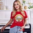 thumbnail image 2 of Fan shirt, Shirt with Fan, Tee Shirt with Antique Fan, 2 of 18