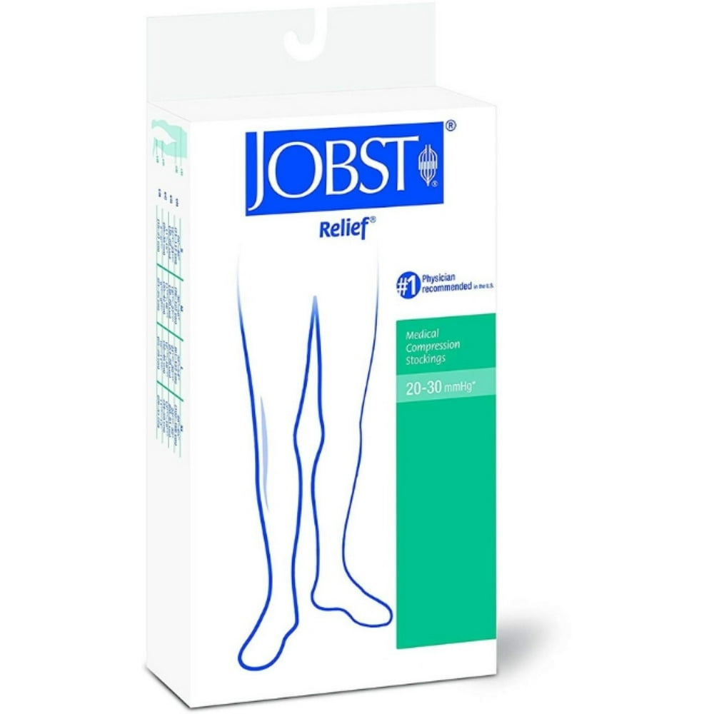 Unisex Relief Thigh-High Firm Compression Stockings without Silicone