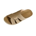 thumbnail image 2 of Summer Fashion Slide Sandales for Womens Plus Size Wedge Casual Style Solid Color Fish Mouth Thick Bottom Wedge Slippers, 2 of 6