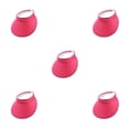 thumbnail image 3 of Jumpingount Sombreros para el sol Moda Protección Gorras con clip Visera transpirable Aleros grandes Casual Top vacío Viaje Vacaciones rosa rojo Type2 NO2 Jumpingount CBP263027, 3 of 5