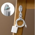 thumbnail image 2 of 1 juego de enchufes multifuncionales for almacenamiento y organizador de cables de cocina | Enrollador de cable for agrupación de cables de datos, 2 of 2