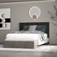 thumbnail image 6 of Polifurniture Juliette Queen Size Wood Panel Headboard, Black, 6 of 8