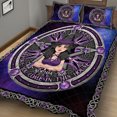 thumbnail image 3 of Check Ya Energy - Personalized Witch Quilt Set, 3 of 6