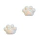 thumbnail image 3 of Almohada de Felpa Wosthever Pata de Animal Blanco 2piezas, 3 of 6