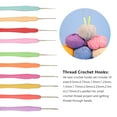 thumbnail image 4 of 10Pcs Small Size Lace Crochet Hooks (0.5-2.75mm), for Thread, 4 of 8