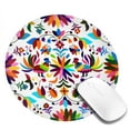 thumbnail image 2 of Disketp Mexican Bright Style Small Mouse Pad 7.9x7.9 Inches,Washable Round Mousepad For Office Laptop Computer,Non-Slip Rubber Base Mouse Pads For Wireless Mouse, 2 of 8