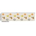 thumbnail image 2 of Ambesonne Cartoon Fabric by the Yard Upholstery, Dog Faces, 5 Yards, Multicolor, 2 of 4