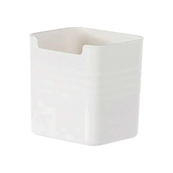 Large Capacity Plastic Pen Holder Desktop Storage Desk Organizer Pencil Display Cup Simple Stationery Box Office Accessories
