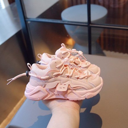 

DancePeanut Spring Autumn Children Sports Shoes Boys Breathable Sneakers Girls Soft Bottom Running Shoes Kids Outdoor Casual Shoes