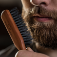 thumbnail image 6 of ZilberHaar Beard Boost; Wash & Tame Grooming for Men Beard Brush with Boar Bristles, 1 Pack, 6 of 9