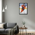 thumbnail image 4 of Connor McDavid Oilers d'Edmonton Toile de Patinage Encadrée 20x29, 4 of 5
