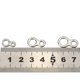 thumbnail image 5 of 60 Piezas de Acero Inoxidable Nikou Anillos de Jigging Forma de 8 Accesorios de Pesca, 5 of 8