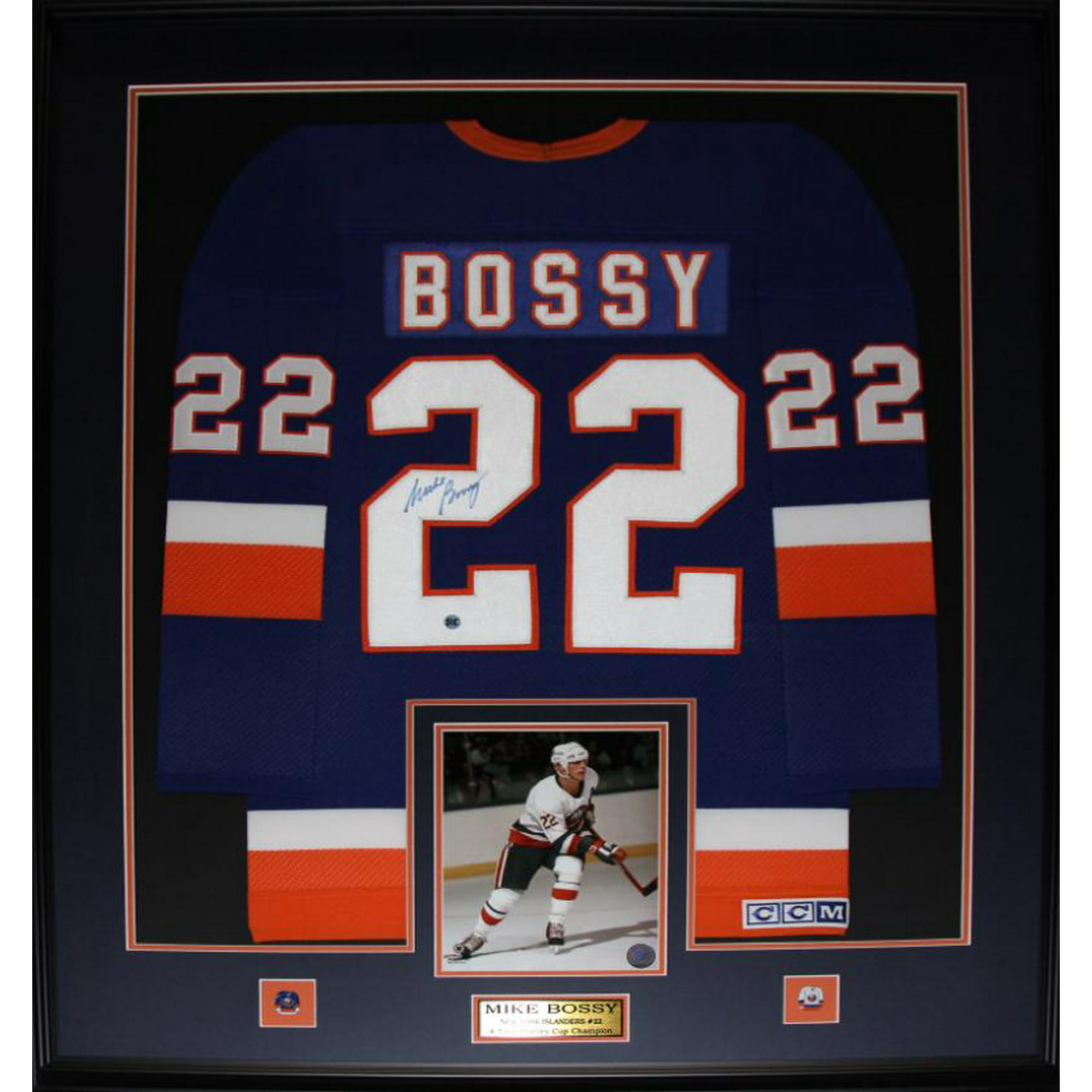 NY Islanders Retired #s signed 16x20 photo framed 6 auto Mike Bossy Gillies  JSA