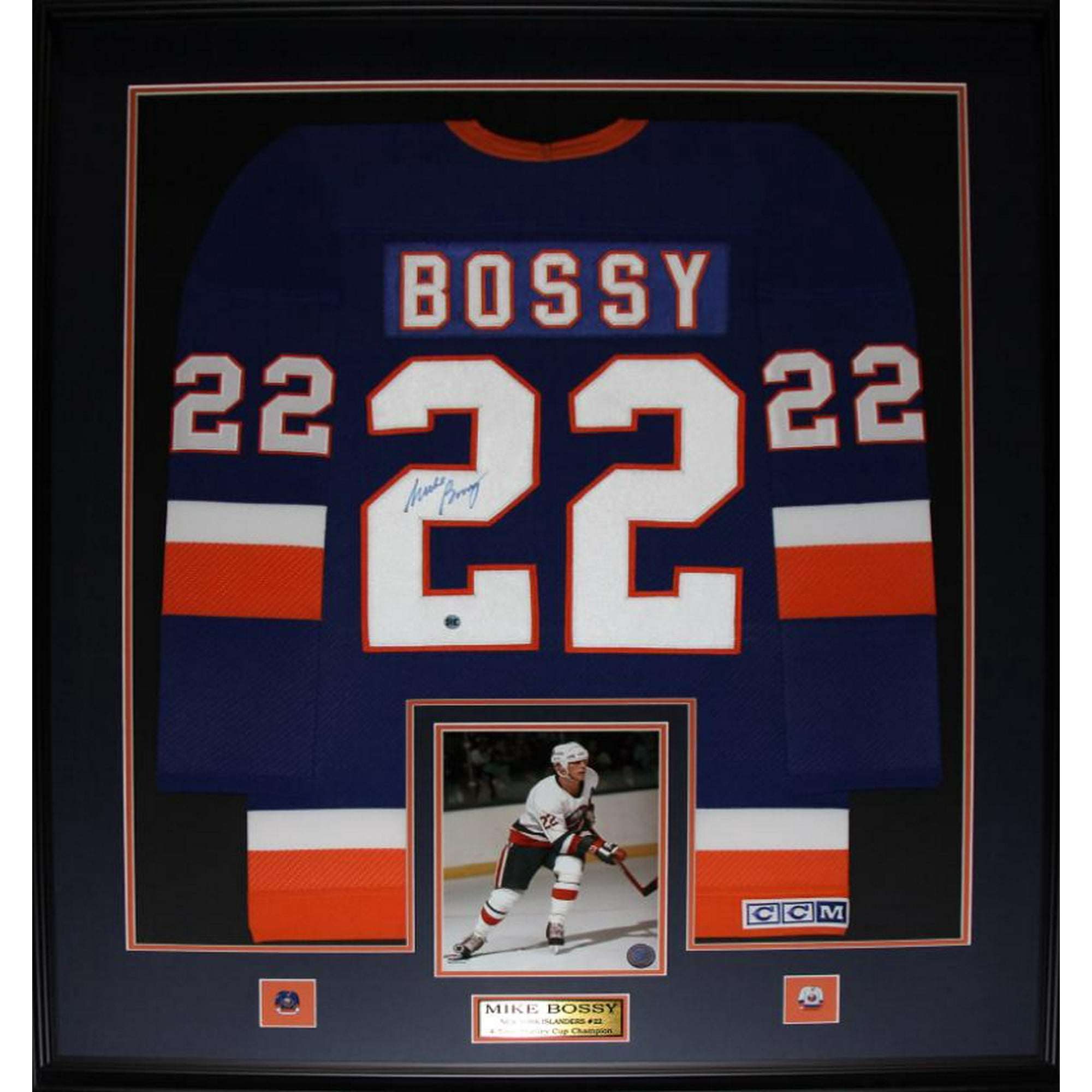 NY Islanders Retired #s signed 16x20 photo framed 6 auto Mike Bossy Gillies JSA