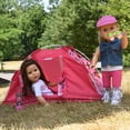 thumbnail image 3 of The New York Doll Collection Camping Set for 18 inch Dolls - Nylon, Pink Fabric, 3 of 7