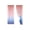 Blue, variant on Ombre Gradient Sheer Curtains Light Filtering Rod Pocket Window Treatment Panels for Living Room Bedroom 52x96in Purple