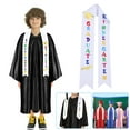 thumbnail image 2 of cpengpj Season of Graduation Children's Ribbon Etiquette Shoulder Belt, Graduation Sash Honor Stole Grads Sublimation Stole Printed Stole Unisex, 2 of 9