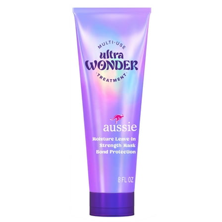 Aussie Ultra Wonder Treatment All-in-1 Leave In Conditioner, Hair Mask and Pre-Wash, 8oz