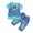 Blue, variant on Futezty Toddler Boys Clothes Summer Outfit Sets, 2pcs Toddler Baby Boy Shorts Set Sleeveless Tank Tops Checkerboard Shorts 6M 12M 18M 24M 3T Kids Casual Summer Clothes