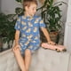 thumbnail image 4 of Balery Corgi Conjunto de Pijama Infantil de Manga Corta con Estampado – Ropa de Dormir de Algodón Suave-Medium, 4 of 6