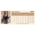 thumbnail image 3 of Zeagoo Basic Fall Tops for Women Long Sleeve Square Neck Slim Fitted Undershirt, 3 of 7