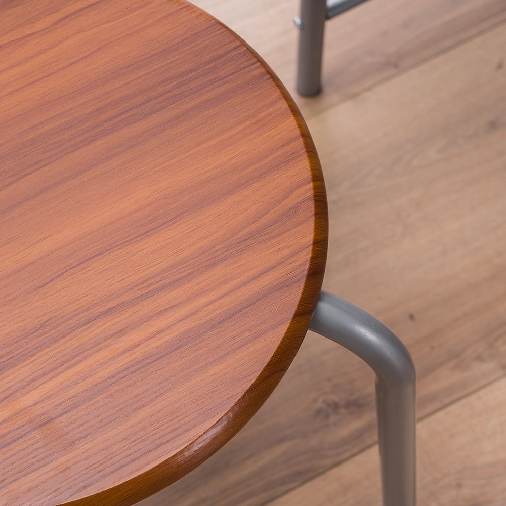 Kepooman 3 Piece Dining Table Set, PVC Light Breakfast Table, Dining Room Sets PVC Breakfast Table with 2 Chairs, Kitchen Dining Room Round Table and Chairs, Brown Kepooman 3 Piece Dining Table Set, PVC Light Breakfast Table, Dining Room Sets PVC Breakfast Table with 2 Chairs, Kitchen Dining Room Round Table and Chairs, Brown