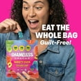 thumbnail image 3 of Shameless Snacks Variety Pack Low Calorie Sour Gummy Candy, Keto Friendly High Fiber Low Sugar Healthy Candy, Gluten Free Plant Based, 1.8 oz Bag, 3 of 8