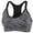 Gray, variant on Women Yoga Seamless Bra Adjustable Strap Sports Bra Workout Gym Activewear Underwear "XL,Rose Red"