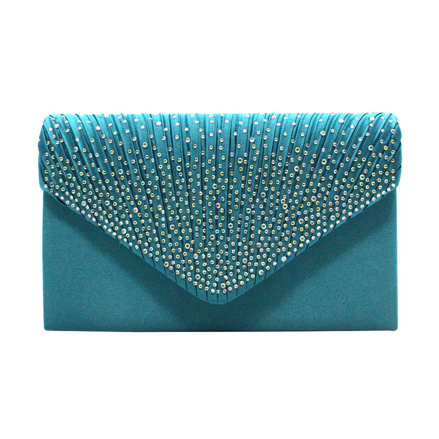 Envelope Clutch Bag,Women's Satin Envelope Evening Clutche