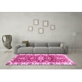 thumbnail image 3 of Ahgly Company Indoor Rectangle Abstract Pink Modern Area Rugs, 5' x 8', 3 of 4