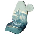 thumbnail image 6 of Bulopur Mountain Car Seat Towel Cover Waterproof Front Seat Cover Washable Car Seat Protector for Hiking Outdoor Auto Interior Decor Fit SUV Sedan Truck, 6 of 8