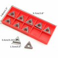 thumbnail image 4 of 10Pcs Tcmt16T304 Vp15Tf Carbure Triangulaire Insert Feuille Cnc Outil Rotatif, 4 of 9