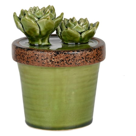 A and B Home 6.5 in. Ceramic Plant Sculpture