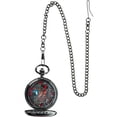 thumbnail image 2 of Deadpool Logo Cover Pocket Watch, 2 of 2